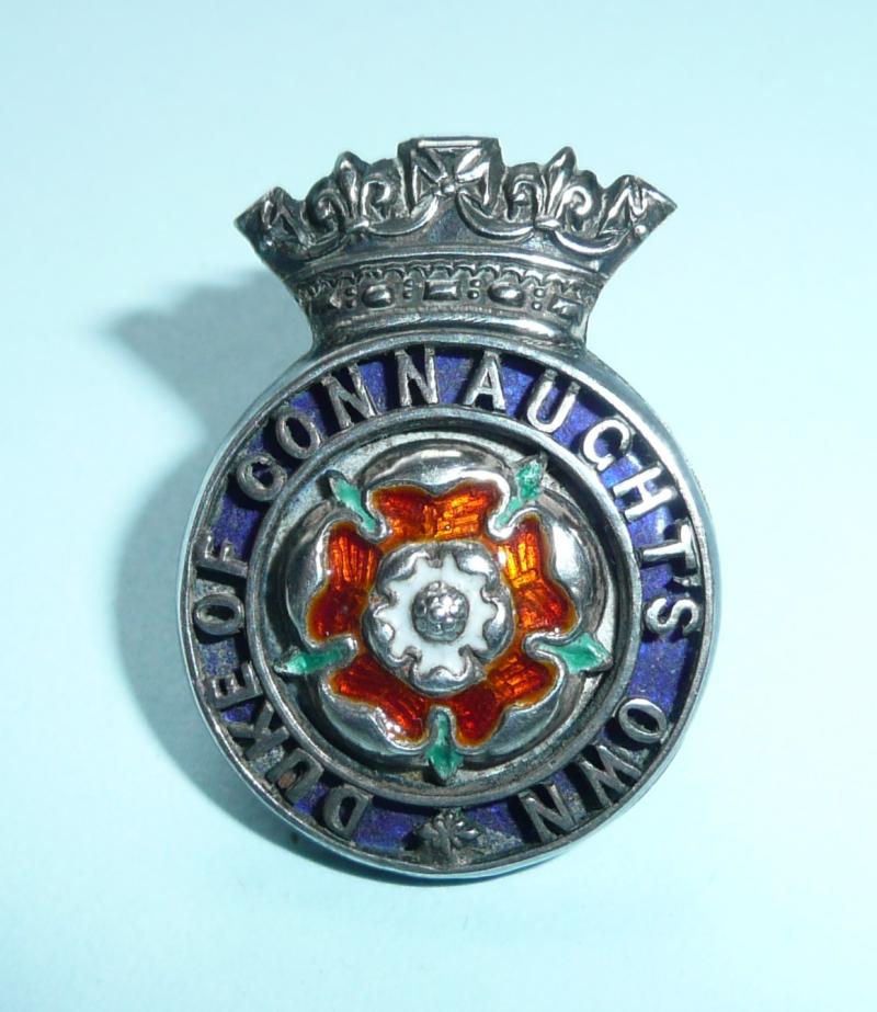 6th (Territorial Battalion) The Hampshire Regiment (Duke of Connaught's Own) Officers Field Service / Collar Badge