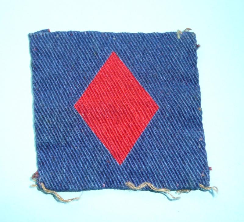 WW2 61st Infantry Division Printed Cloth Formation Sign Badge