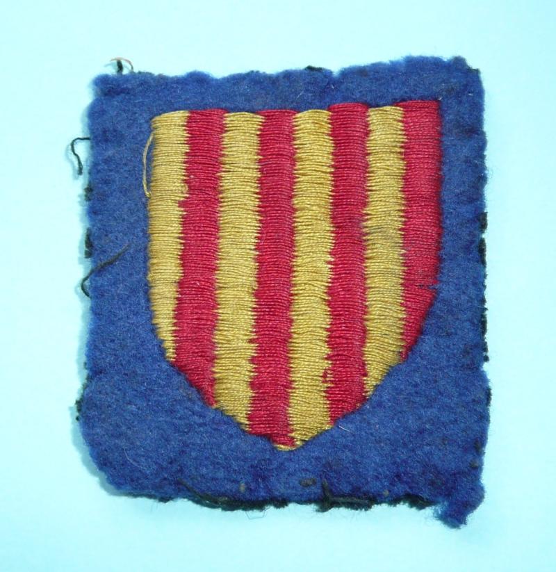 Northumbrian District (Northern Command) / Northumberland Home Guard 2nd pattern woven Formation Sign Flash