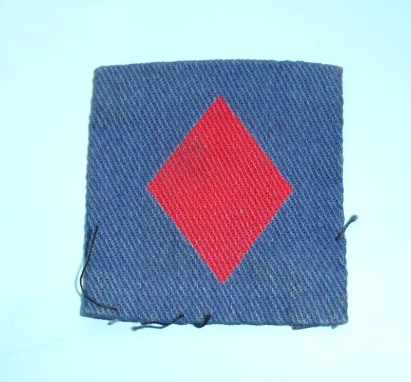 WW2 61st Infantry Division Printed Cloth Formation Sign Badge