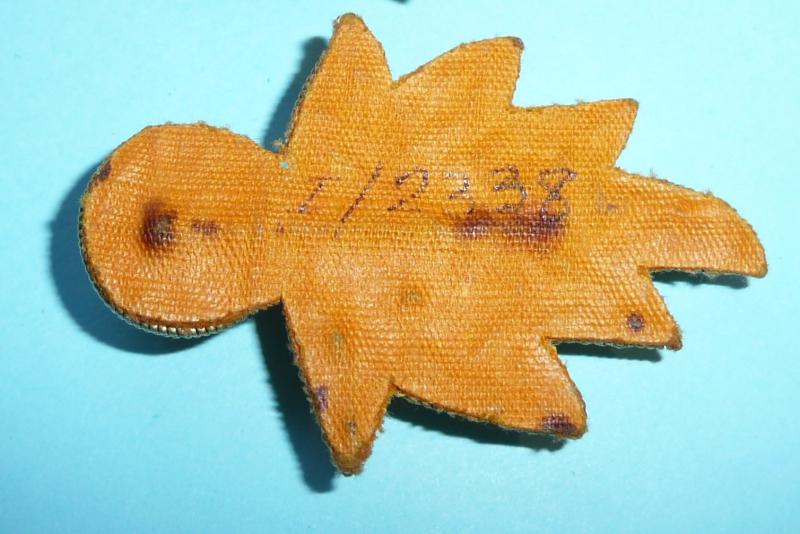 Grenadier Guards Officer's Gold Bullion Badge for Forage Cap / Side Cap