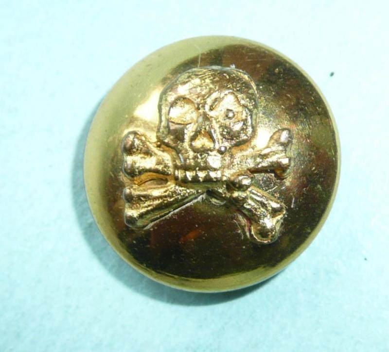 17/21st Lancers Officers Gilt Mounted Cap Button