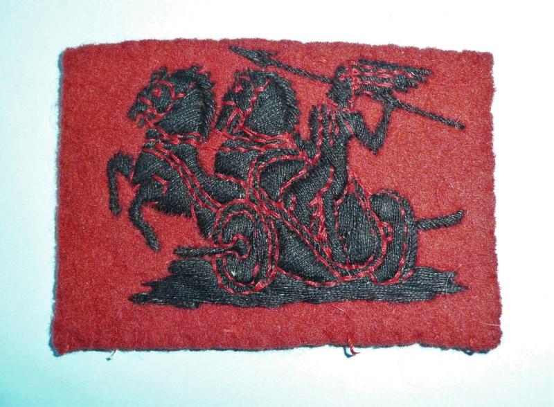 Cold War - 161st Independent Infantry Brigade Group (Anglian TA (Territorial Army)) Embroidered Felt Cloth Formation Sign