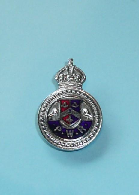 WW2 Bradford Police War Reserve (PWR) Special Constable Constabulary Police Chrome and Enamel Mufti Buttonhole Lapel Badge