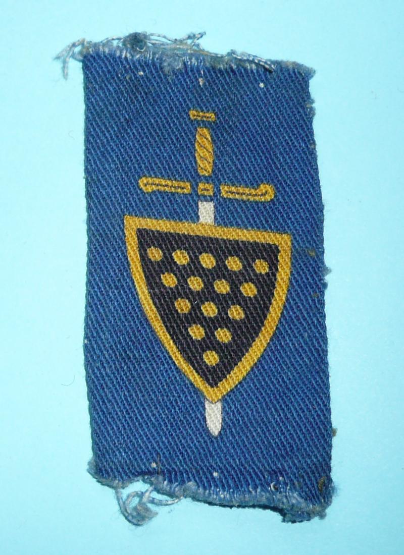 73rd Independent Infantry Brigade Printed Cloth Formation Shoulder Sign Flash Designation