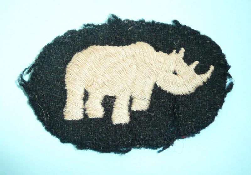 WW1 1st Armoured Division Embroidered Felt Cloth Formation Sign Flash Designation Patch Badge