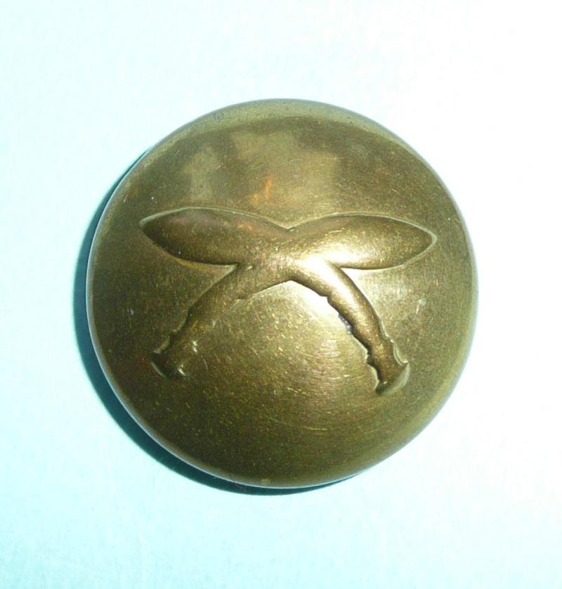 Large Pattern Gurkha Officer's Gilt Brass Button - Gaunt