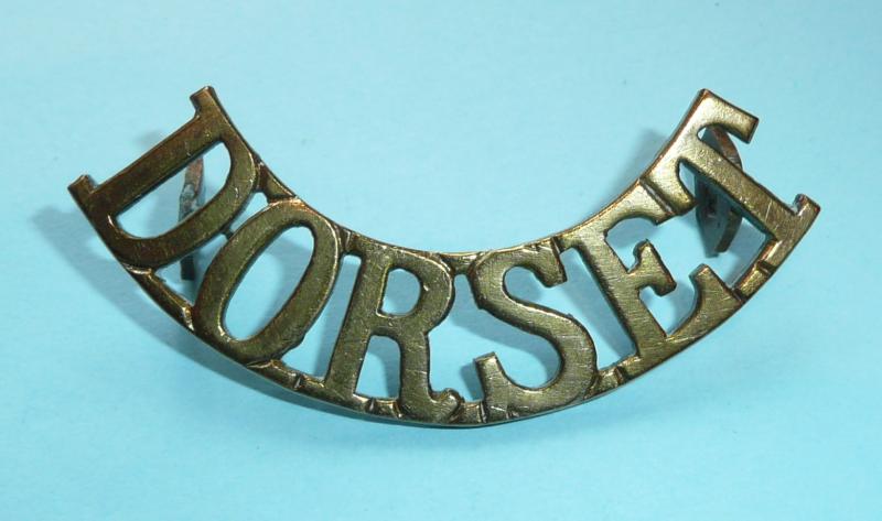 Dorset Regiment Brass Shoulder Title