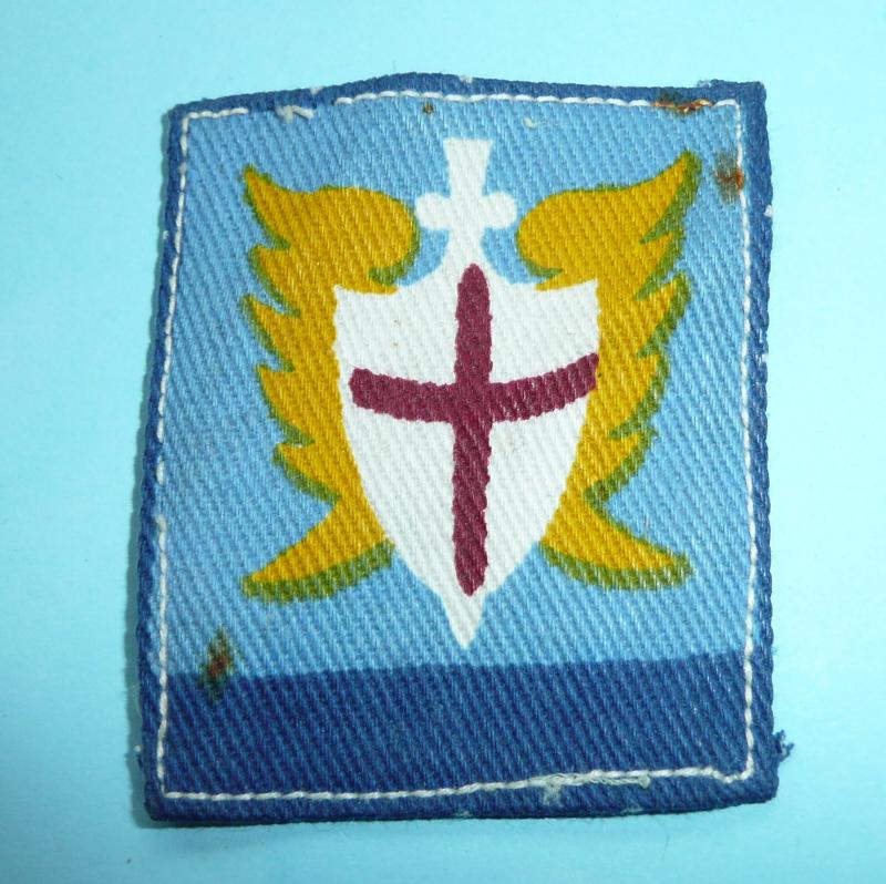 British Army - GHQ ALFSEA / SEALF / FARELF Printed Cloth Formation Designation Flash Patch Sign