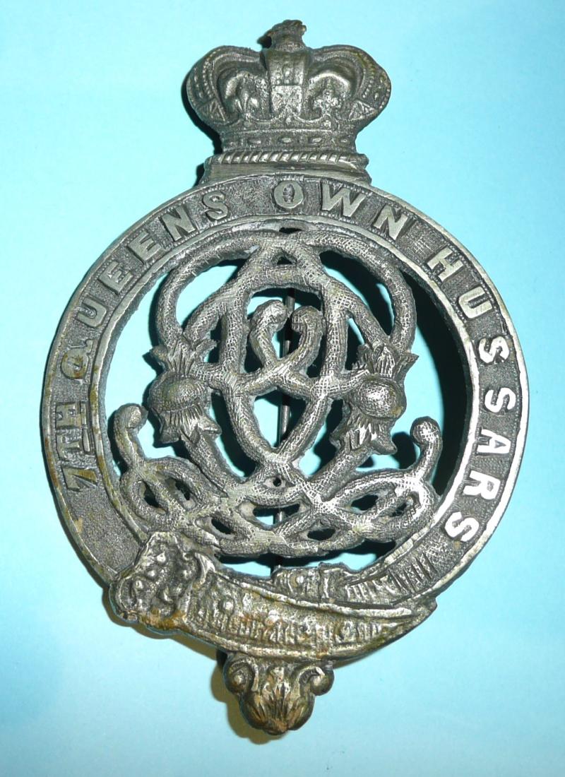 7th Queen's Own Hussars Indian Mess Orderlies Badge