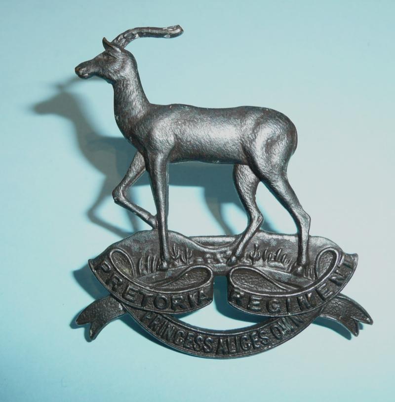 South African Pretoria Regiment (Princess Alices's Own) Cap Badge