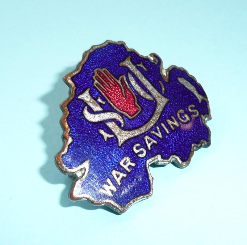 WW2 Ulster Savings Committee collectors fundraising badge Northern Ireland