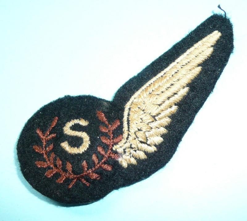 WW2 Royal Air Force RAF  'S' Signaller's Brevet