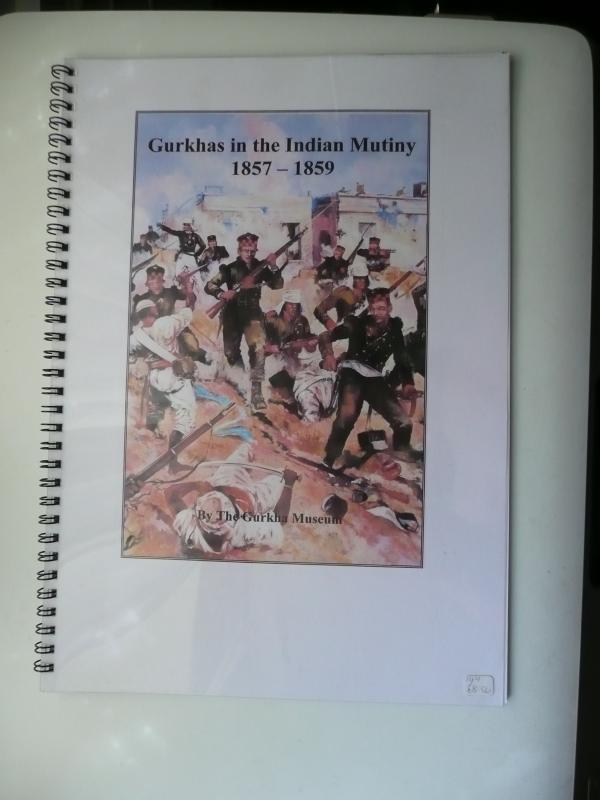 Gurkhas in the Indian Mutiny 1857 - 1859