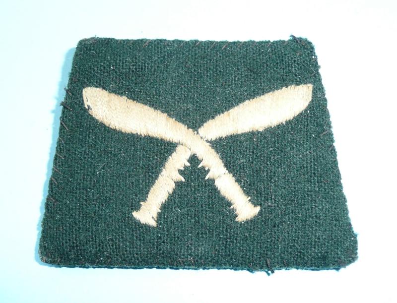 63rd Gurkha Brigade Formation Sign Modified for wear as a  Slouch Hat Badge