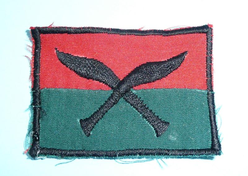 British Gurkhas Nepal Embroidered Cloth Formation Sign