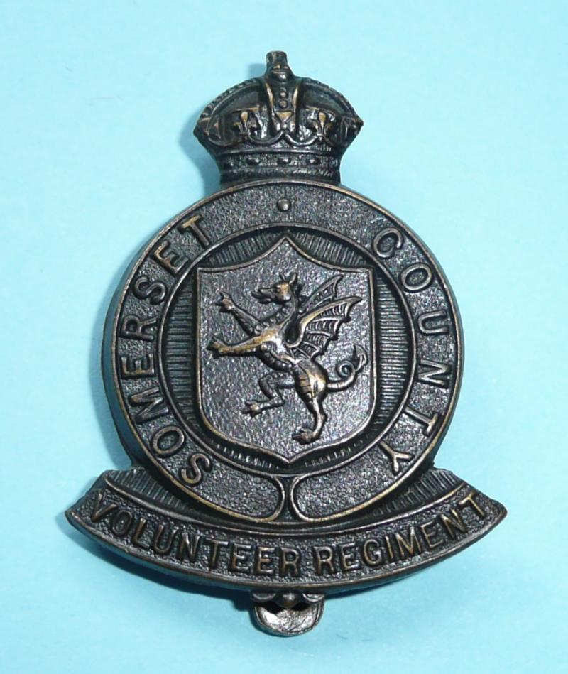 WW1 Somerset Volunteer Regiment Cap Badge