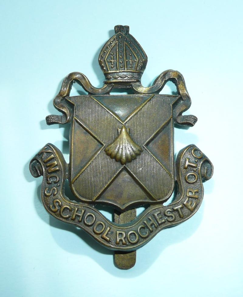 King's School Rochester (Kent) Officer Training Corps OTC Cap Badge