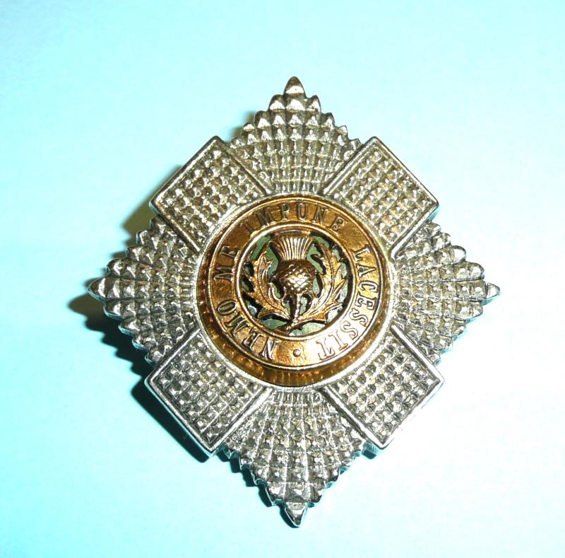 Royal Scots Officer's Full Dress Cap Badge - Anderson