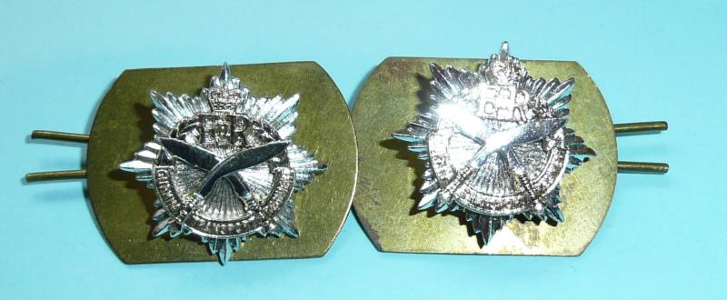 Gurkha Transport Regiment (GTR) Anodised Staybrite Collar Badges