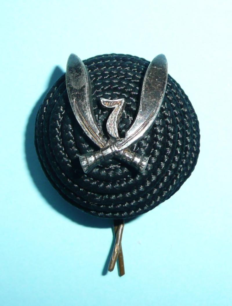 Early 7th Gurkha Rifles Officer's Boss Side Cap Badge