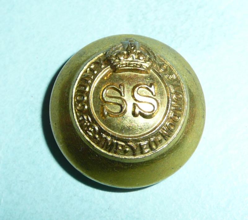 3rd County of London Yeomanry (Sharpshooters) Officer's Gilt Medium Pattern Button