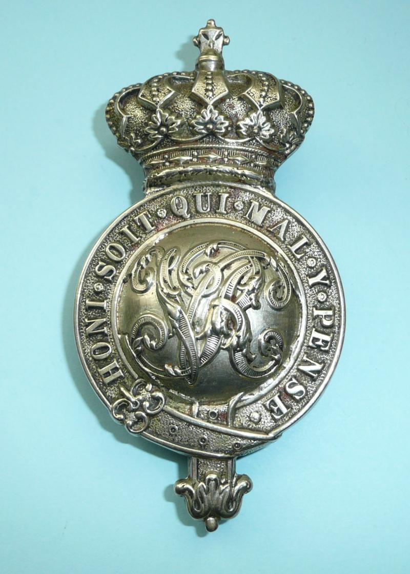 QVC Victorian Volunteer Mounted Officer Martingale Horse Furniture Ornament Badge