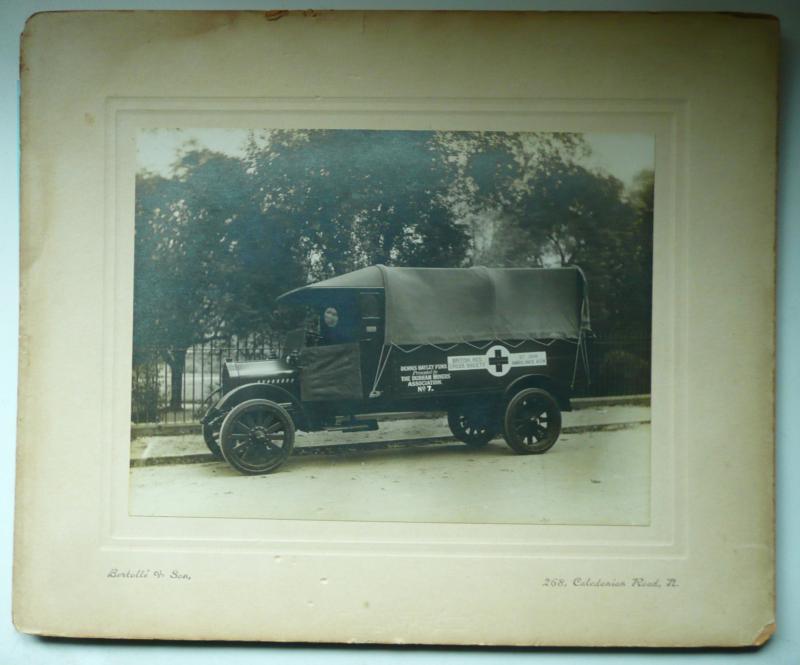 WW1 Red Cross Ambulance No 7 - Gift from the Durham Miners!