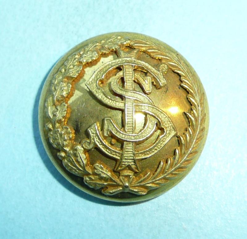 Sudan Intelligence Service Officer's Large Pattern Gilt Button