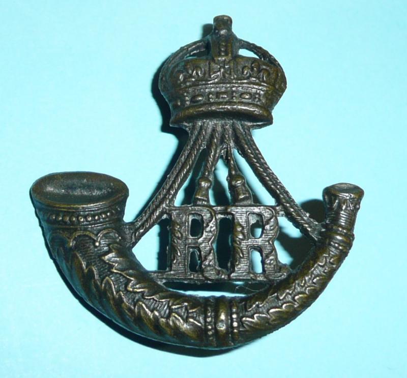 Indian Army - 6th Rajputana Rifles Bronze OSD Cap Badge