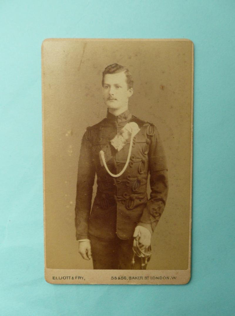 Victorian Carte de Visite (CdV) - Officer Rifle Regiment (unidentified)