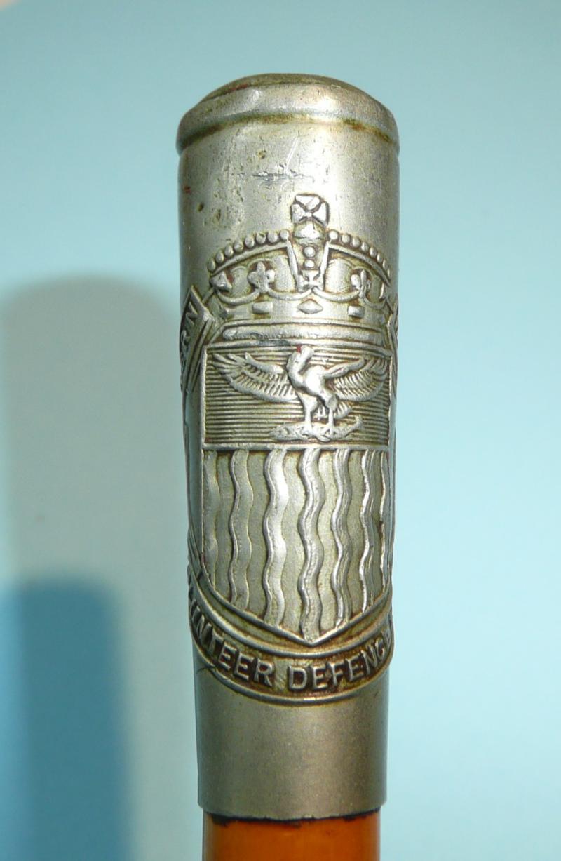 WW2 African Northern Rhodesia Volunteer Defence Force Swagger Stick. 1939 - 1941
