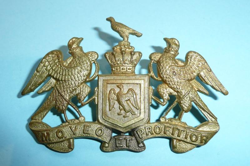 WW1 New Zealand - 8th (South Canterbury) Mounted Rifles Brass Cap Badge (Smaller Pattern)