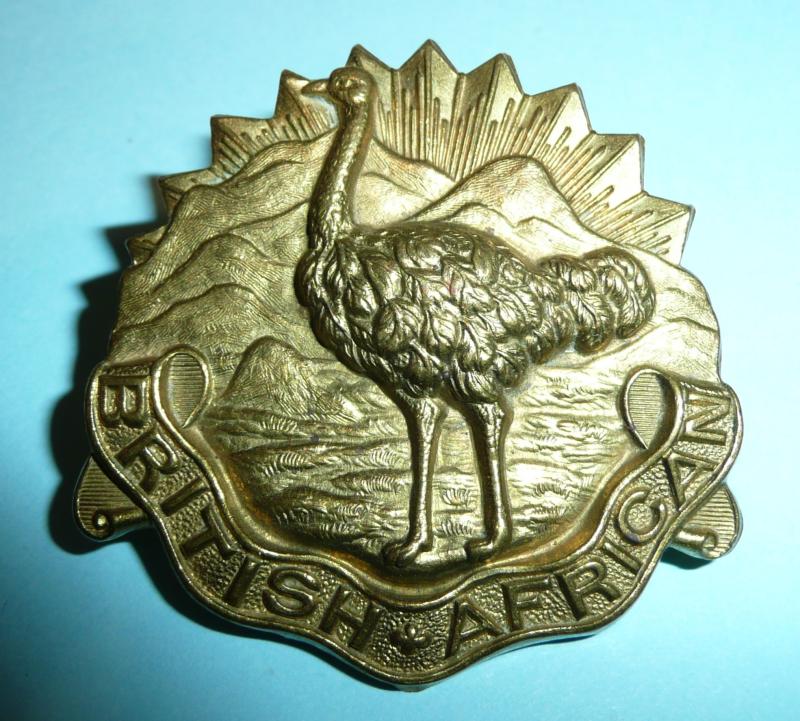 British African Squadron King's Colonials Imperial Yeomanry Slouch Hat Badge