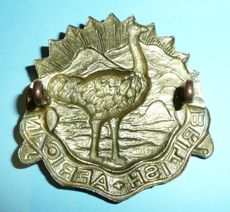 British African Squadron King's Colonials Imperial Yeomanry Slouch Hat Badge