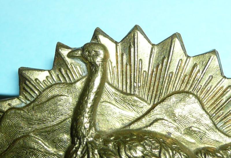 British African Squadron King's Colonials Imperial Yeomanry Slouch Hat Badge