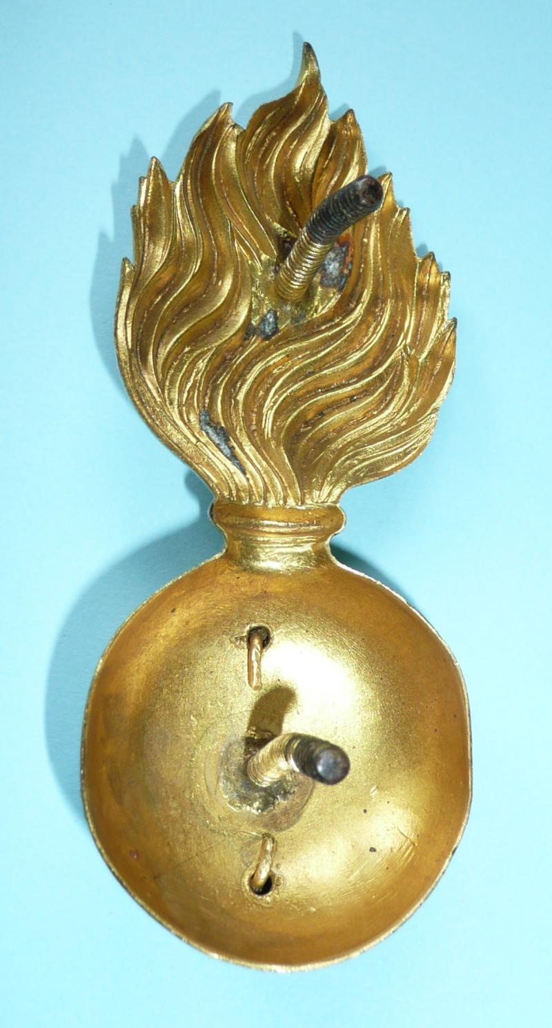 Northumberland Fusiliers Bi-metal Drummers Crossbelt Grenade