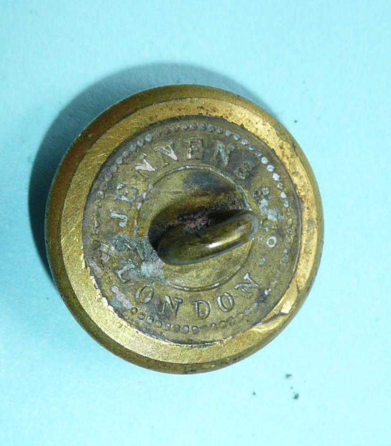 Victorian Army Pay Department Button Officer's Medium Pattern Fire Gilt Button