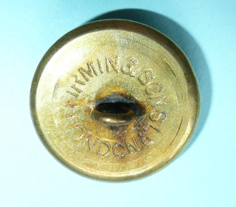 Victorian Army Pay Department Button Officer's Large Pattern Fire Gilt Button