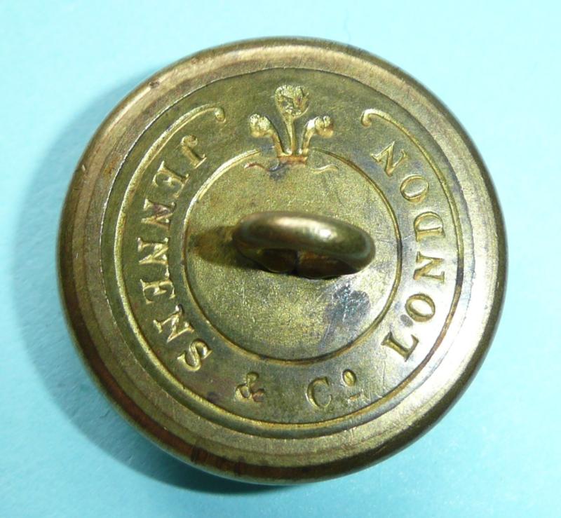 The Royal Welch Fusiliers Officer's Large Pattern Gilt Brass Button