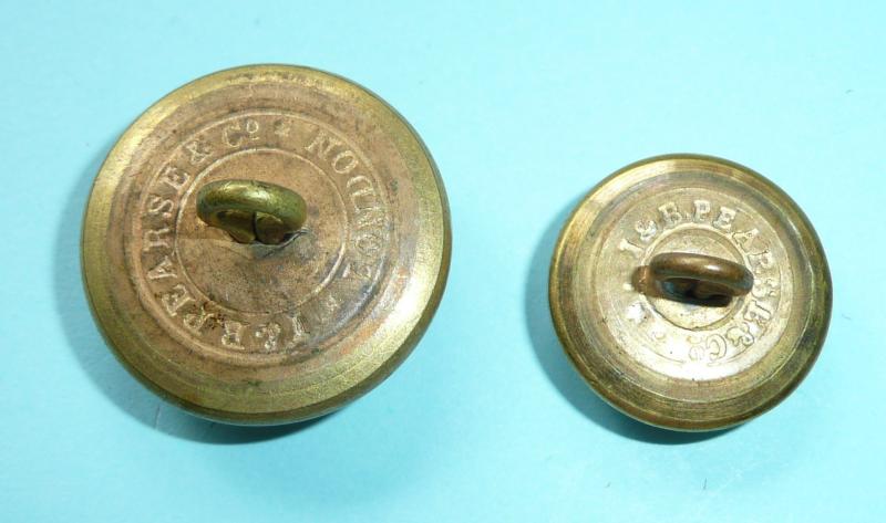 Army Motor Reserve (AMR) Pair of Officer's Gilt Brass Buttons