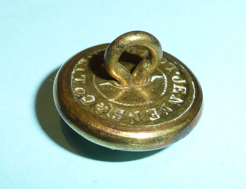 School of Musketry (Hythe) Permanent Staff / Instructors Medium Pattern Gilt Brass Button