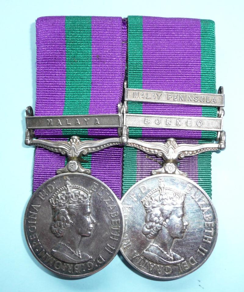 GSM/CSM Pair of Medals to Rifleman / L/Cpl Jaharsing Limbu, 7th Duke of Edinburgh's Own Gurkha Rifles