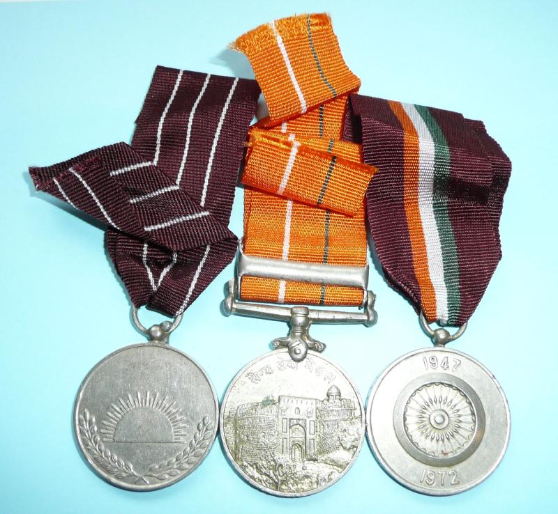 Republic of India - 11th Gorkha Rifles Post Independence Medal Group