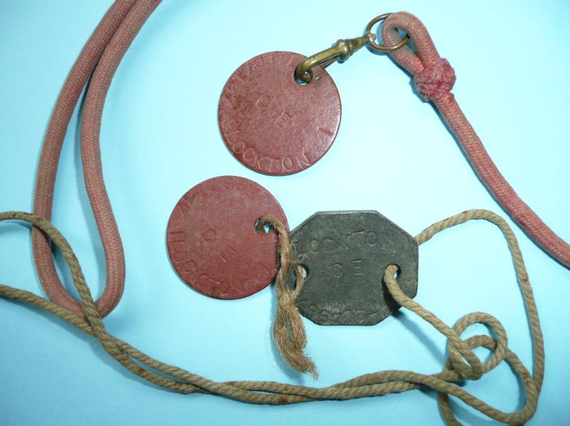 Dog Tags and Lanyard to an Officer in the Duke of Wellingtons and the 7th Gurkha Rifles