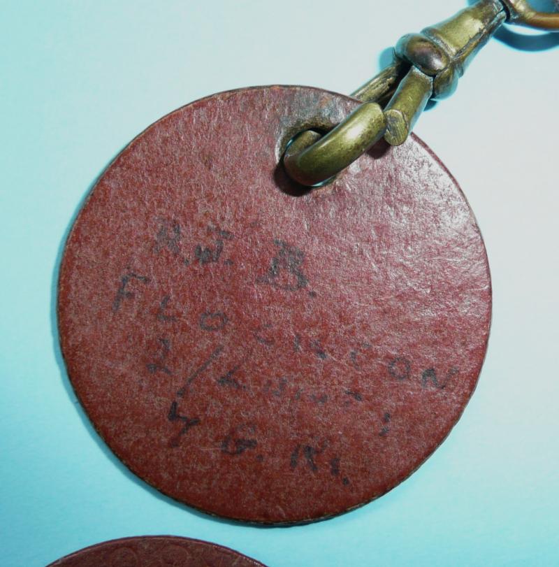 Dog Tags and Lanyard to an Officer in the Duke of Wellingtons and the 7th Gurkha Rifles