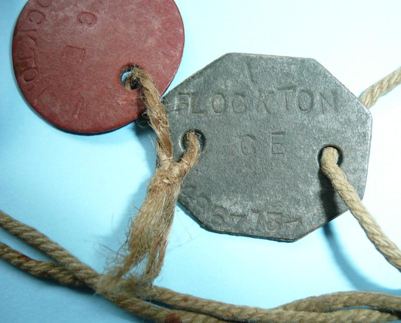 Dog Tags and Lanyard to an Officer in the Duke of Wellingtons and the 7th Gurkha Rifles