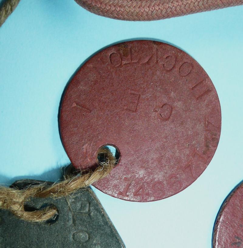 Dog Tags and Lanyard to an Officer in the Duke of Wellingtons and the 7th Gurkha Rifles