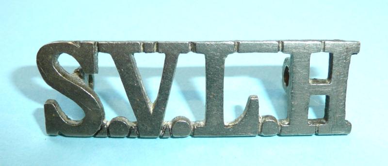British Indian Army - Surma Valley Light Horse (SVLH) Shoulder Title Badge