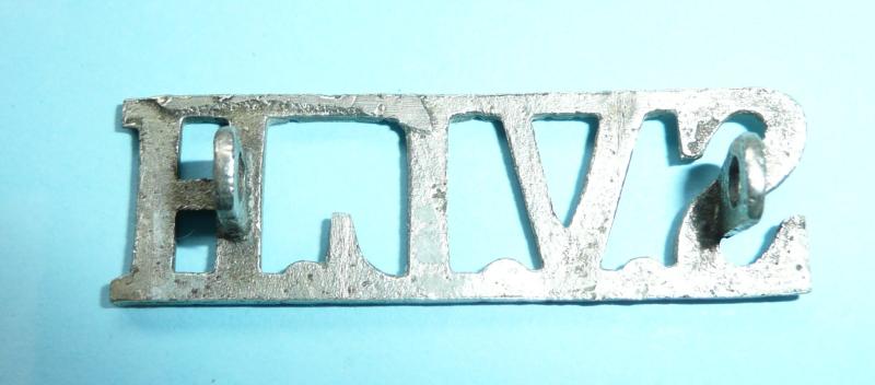 British Indian Army - Surma Valley Light Horse (SVLH) Shoulder Title Badge